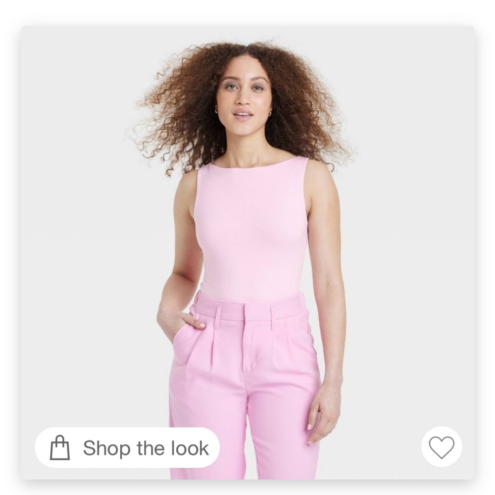 BNWT A New Day pink bodysuit